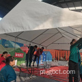 Tenda de prevenção e segurança epidêmica